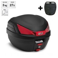 Kufer Givi B27NMAL monolock 27L czarny mat Kufer Givi B27NMAL monolock 27L czarny mat