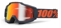 GOGLE 100% ACCURI GUNMETAL +SZYBKA GOGLE 100% ACCURI GUNMETAL +SZYBKA
