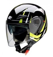 KAPPA KASK KV22 FLORIDA OTWARTY JET Z BLENDĄ CZARNY ARROW KAPPA KASK KV22 FLORIDA OTWARTY JET Z BLENDĄ CZARNY ARROW
