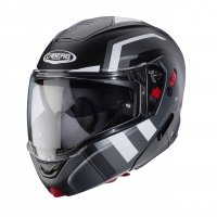 CABERG KASK SZCZĘKOWY FLIP-UP HORUS X CZ MAT/SZ/BI