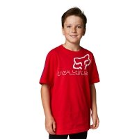 FOX T-SHIRT JUNIOR SKEW FLAME RED FOX T-SHIRT JUNIOR SKEW FLAME RED