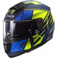 LS2 KASK FF397 VECTOR KRIPTON BLUE H-V YELLOW LS2 KASK FF397 VECTOR KRIPTON BLUE H-V YELLOW