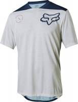 KOSZULKA ROWEROWA FOX INDICATOR ASYM CLOUD GREY KOSZULKA ROWEROWA FOX INDICATOR ASYM CLOUD GREY