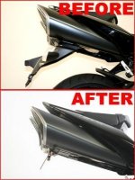 Mocowanie Tablicy Rejestracyjnej RG Racing Suzuki B-King 07