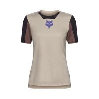 Koszulka Rowerowa Damska Fox Defend Park Chalk