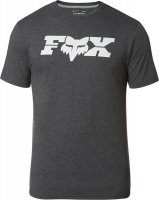 FOX T-SHIRT GENERAL TECH HEATHER BLACK FOX T-SHIRT GENERAL TECH HEATHER BLACK