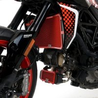 Osłona Chłodnicy Oleju RG Racing Ducati Hypermotard 950 Silver