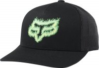 FOX CZAPKA Z DASZKIEM JUNIOR FLAME HEAD BLACK/GRE FOX CZAPKA Z DASZKIEM JUNIOR FLAME HEAD BLACK/GRE