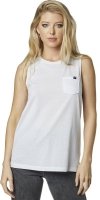 FOX KOSZULKA LADY BEZ RĘKAWÓW FLUTTER WHITE FOX KOSZULKA LADY BEZ RĘKAWÓW FLUTTER WHITE
