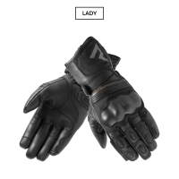 Rękawice motocyklowe damskie Rebelhorn Patrol Black