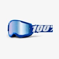 100 PROCENT GOGLE MODEL STRATA 2 BLUE MIRROR BLUE 100 PROCENT GOGLE MODEL STRATA 2 BLUE MIRROR BLUE