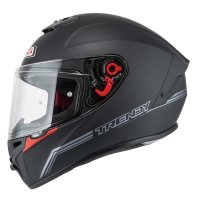 Kask Motocyklowy Nzi Trendy Stream Solid Nouveau Matt Black