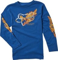 FOX KOSZULKA JUNIOR DŁUGI R TURN N BURN ROYAL BLUE FOX KOSZULKA JUNIOR DŁUGI R TURN N BURN ROYAL BLUE