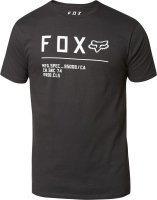 FOX T-SHIRT NON STOP PREMIUM BLACK/WHITE FOX T-SHIRT NON STOP PREMIUM BLACK/WHITE