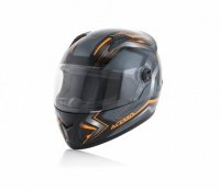 Acerbis Kask Full Face FS-807 czarno-pomarańczowy Acerbis Kask Full Face FS-807 czarno-pomarańczowy