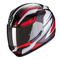 SCORPION KASK INTEGRALNY EXO-390 BOOST BK-WH-RED SCORPION KASK INTEGRALNY EXO-390 BOOST BK-WH-RED