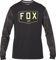 FOX KOSZULKA DŁUGI RĘKAW SHIELD TECH BLACK CAMO FOX KOSZULKA DŁUGI RĘKAW SHIELD TECH BLACK CAMO