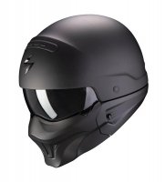 SCORPION KASK SZCZĘKOWY EXO-COMBAT EVO MAT BL/SIL SCORPION KASK SZCZĘKOWY EXO-COMBAT EVO MAT BL/SIL