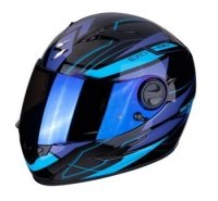 SCORPION KASK INTEGRALNY EXO-490 NOVA BLACK- BLUE SCORPION KASK INTEGRALNY EXO-490 NOVA BLACK- BLUE