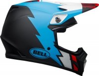 BELL KASK OFF-ROAD MX-9 MIPS STRIKE MATTE BL/BLU/W BELL KASK OFF-ROAD MX-9 MIPS STRIKE MATTE BL/BLU/W