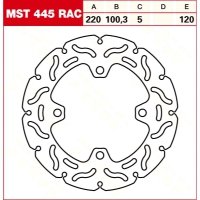 TRW Tarcza hamulcowa MST445RAC KAWASAKI ZX-10 R ZX TRW Tarcza hamulcowa MST445RAC KAWASAKI ZX-10 R ZX