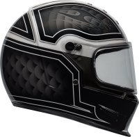BELL KASK INTEGRAL. ELIMINATOR OUTLAW BLACK/WHITE BELL KASK INTEGRAL. ELIMINATOR OUTLAW BLACK/WHITE