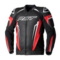 Kurtka motocyklowa skórzana RST Tractech Evo 5 Red Black White