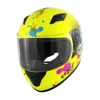 KAPPA HKJ04FG126 KASK J04 JUNIOR INTEGRALNY ŻÓŁTY NEON KAPPA HKJ04FG126 KASK J04 JUNIOR INTEGRALNY ŻÓŁTY NEON