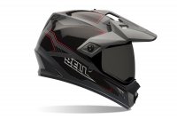 BELL MX-9 ADVENTURE BLOCKADE BLACK Kask motocrosowy BELL MX-9 ADVENTURE BLOCKADE BLACK Kask motocrosowy