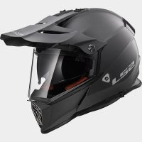 KASK LS2 MX436 PIONEER SOLID MATT TITANIUM KASK LS2 MX436 PIONEER SOLID MATT TITANIUM