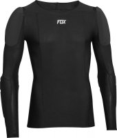 KOSZULKA Z OCHRANIACZAMI FOX BASE FRAME BLACK KOSZULKA Z OCHRANIACZAMI FOX BASE FRAME BLACK