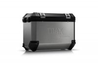 KUFER SW-MOTECH TRAX ION ALU SILVER LEWA STRONA KUFER SW-MOTECH TRAX ION ALU SILVER LEWA STRONA