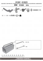GIVI D5128KIT MOCOWANIE SZYBY 5124DT, 5124D BMW GIVI D5128KIT MOCOWANIE SZYBY 5124DT, 5124D BMW