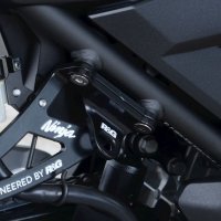 Uchwyty Na Pasy Transportowe RG Racing Kawasaki Ninja 400 18-/Ninja 250 18- Black