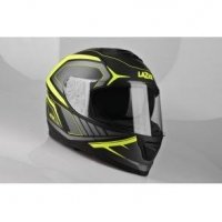 LAZER Kask integralny RAFALE Hexa czarny/żółty/mat LAZER Kask integralny RAFALE Hexa czarny/żółty/mat