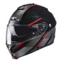 HJC KASK SYSTEMOWY C91 TERO BLACK/RED