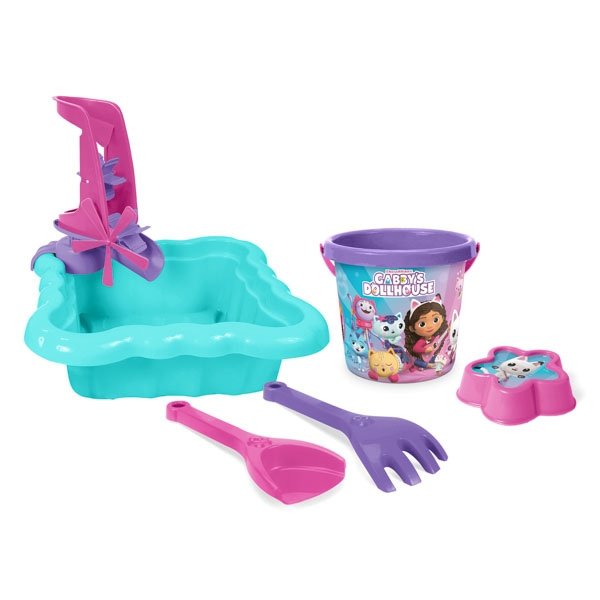 Koci Domek Gabi piaskownica z kompletem do piasku Wader 82160