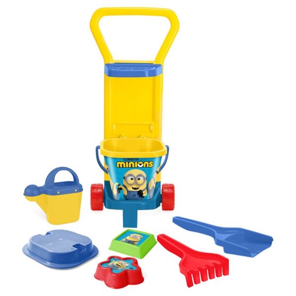 Minionki wózek z kompletem letnim Wader 82270