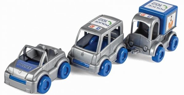 Kid Cars zestaw POLICJA Wader 60024