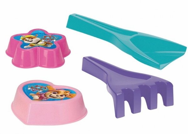 Paw Patrol zestaw do piasku- rózowy WADER 81010