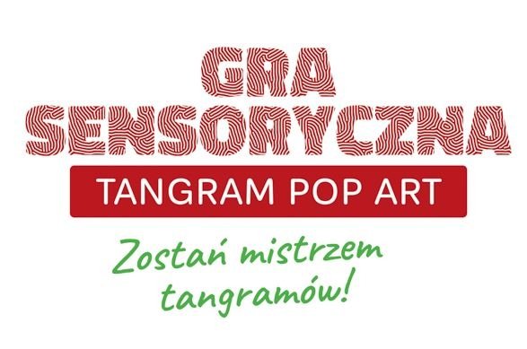 Tangram Pop Art gra sensoryczna Wader 42522