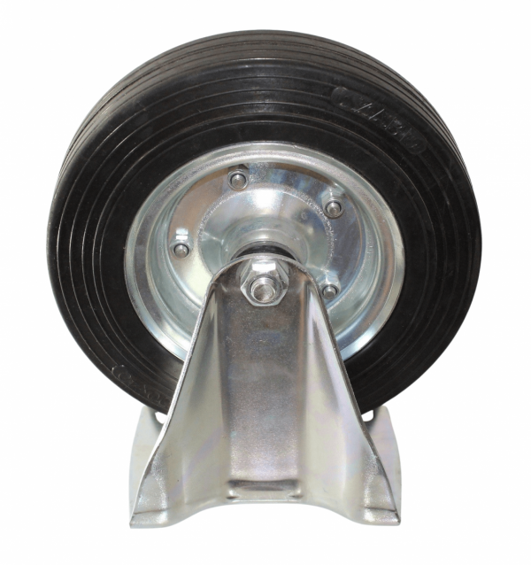 KOŁO METAL GUMA FI 200 MM STAŁE 63N