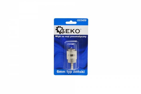 WTYK NA WĄŻ PNEUMATYCZNY   6MM TYP ŻEŃSKI (G03409)