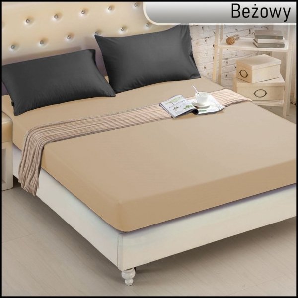 PRZEŚCIERADŁO FROTTE Z GUMKĄ 160x200 cm RULON