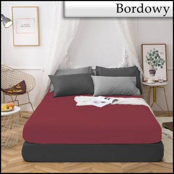 PRZEŚCIERADŁO BAWEŁNIANE Z GUMKĄ 160X200 FASHION