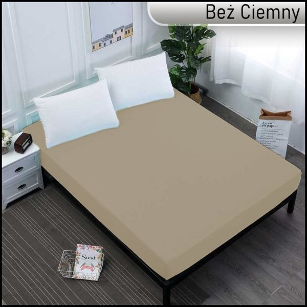 PRZEŚCIERADŁO JERSEY Z GUMKĄ 90x160 cm RULON