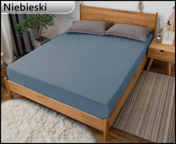 PRZEŚCIERADŁO FROTTE GRUBE Z GUMKĄ 90x200 cm