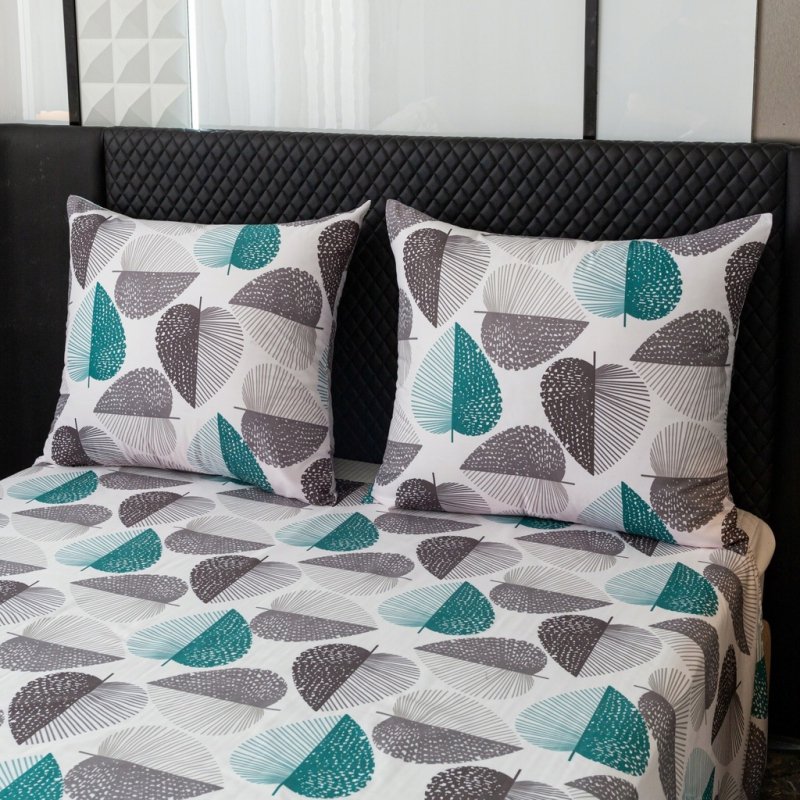 POŚCIEL 200x220 BAWEŁNA KOMPLET POŚCIELI BAWEŁNIANEJ + 2 POSZEWKI A-3084