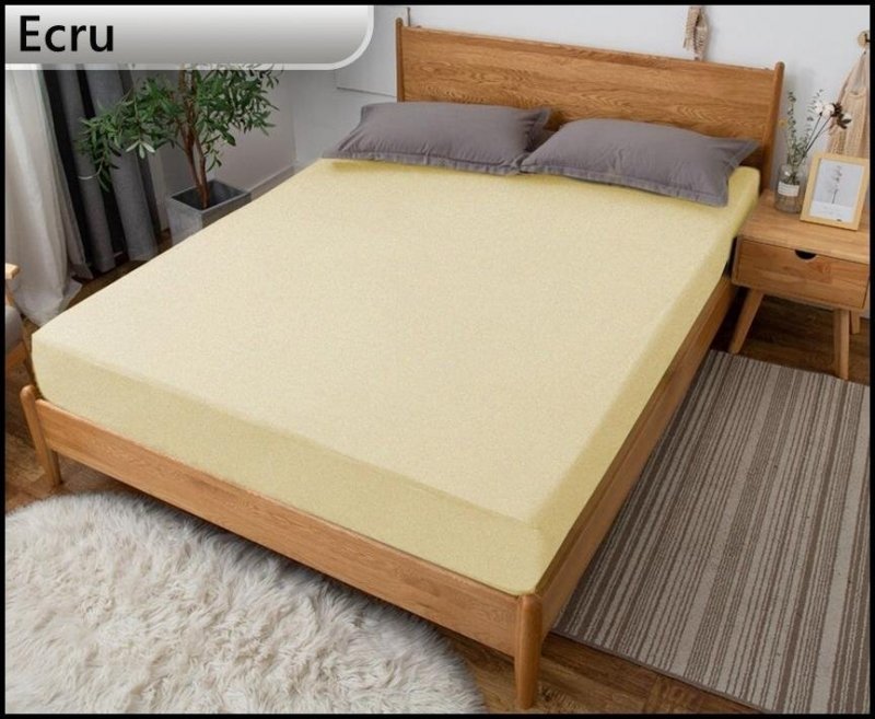 PRZEŚCIERADŁO GRUBE JERSEY Z GUMKĄ 90x200 cm