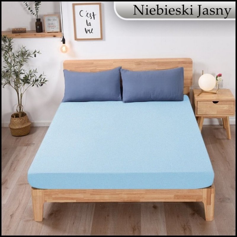 PRZEŚCIERADŁO FROTTE Z GUMKĄ 90x200 cm KWADRAT